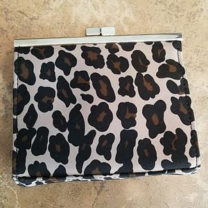 Animal Print Wallet Clutch